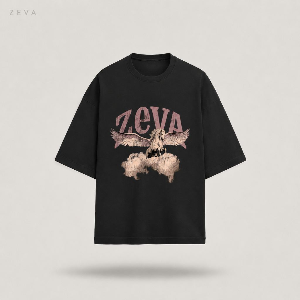 ZEVA Pegasus Oversized Terry Tee