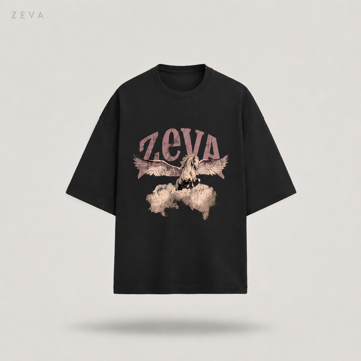 ZEVA Pegasus Oversized Terry Tee