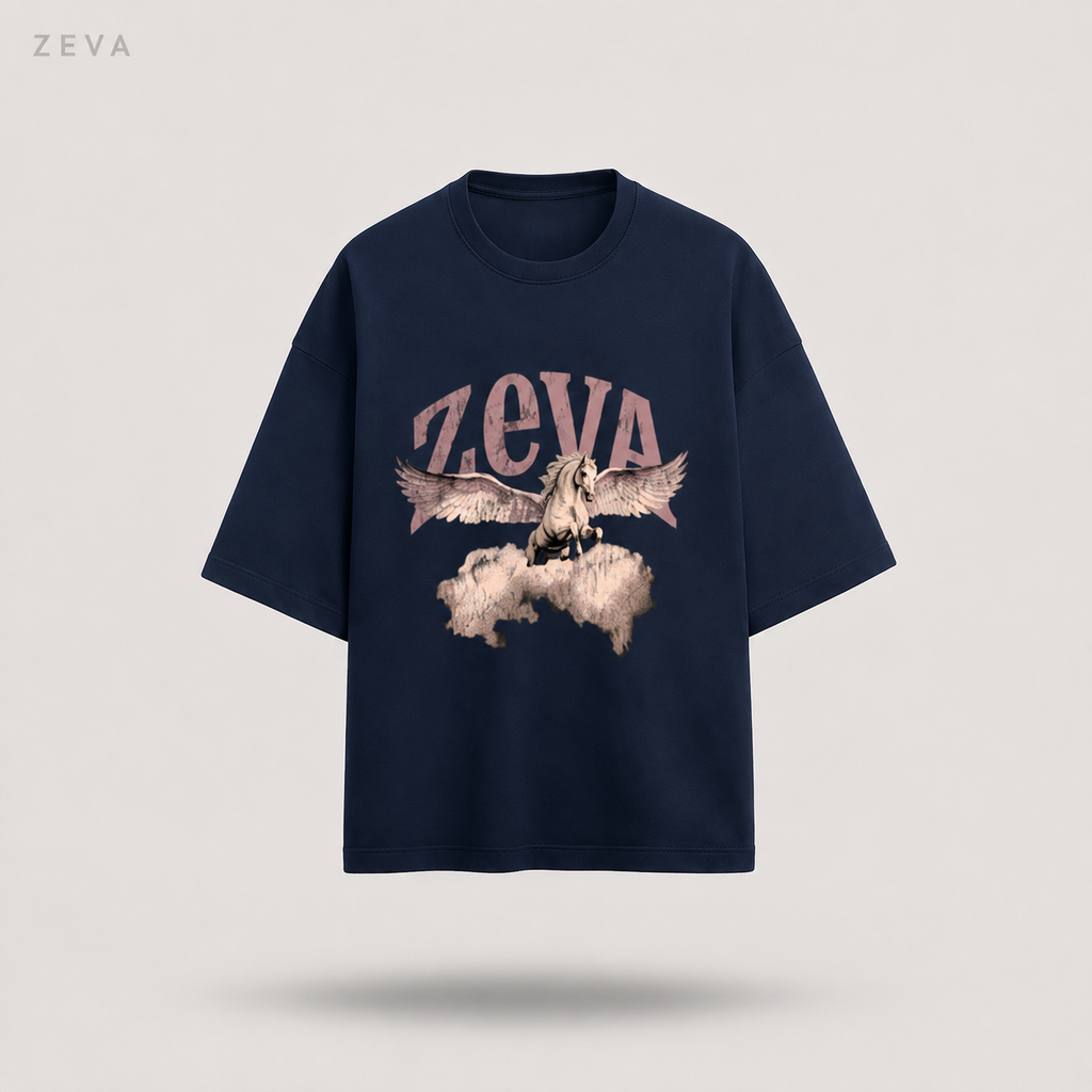 ZEVA Pegasus Oversized Terry Tee