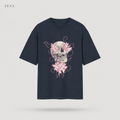 ZEVA Skull Bloom Oversized Tee