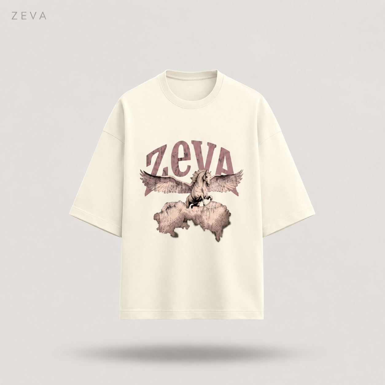 ZEVA Pegasus Oversized Terry Tee