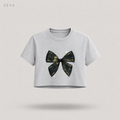 ZEVA Money Bow Crop Top