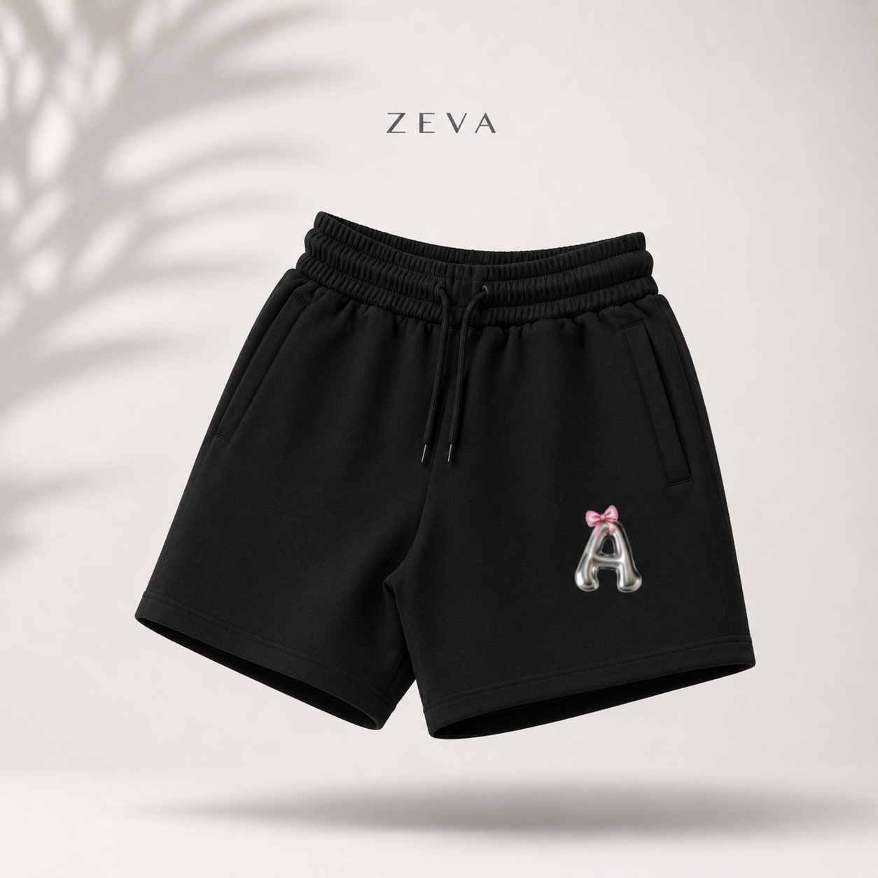 ZEVA Chrome Initial Terry Shorts