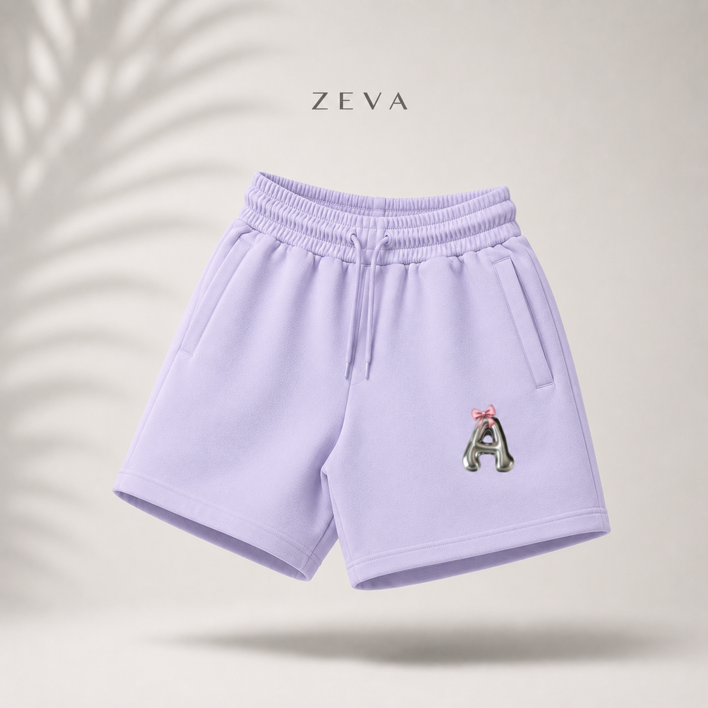 ZEVA Chrome Initial Terry Shorts
