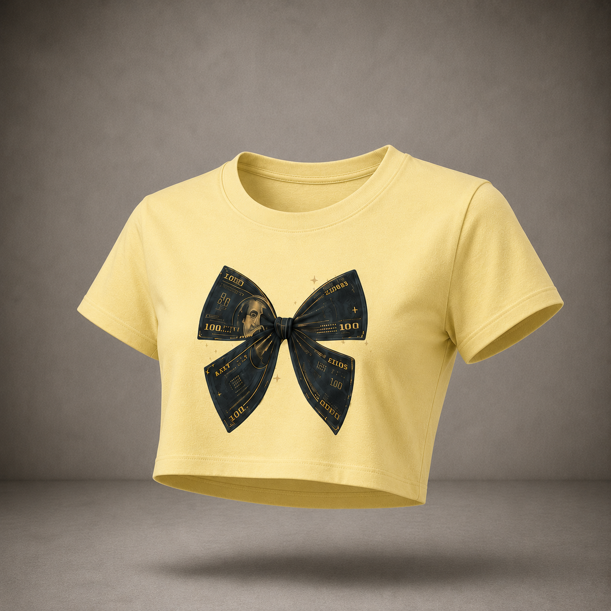 ZEVA Money Bow Crop Top