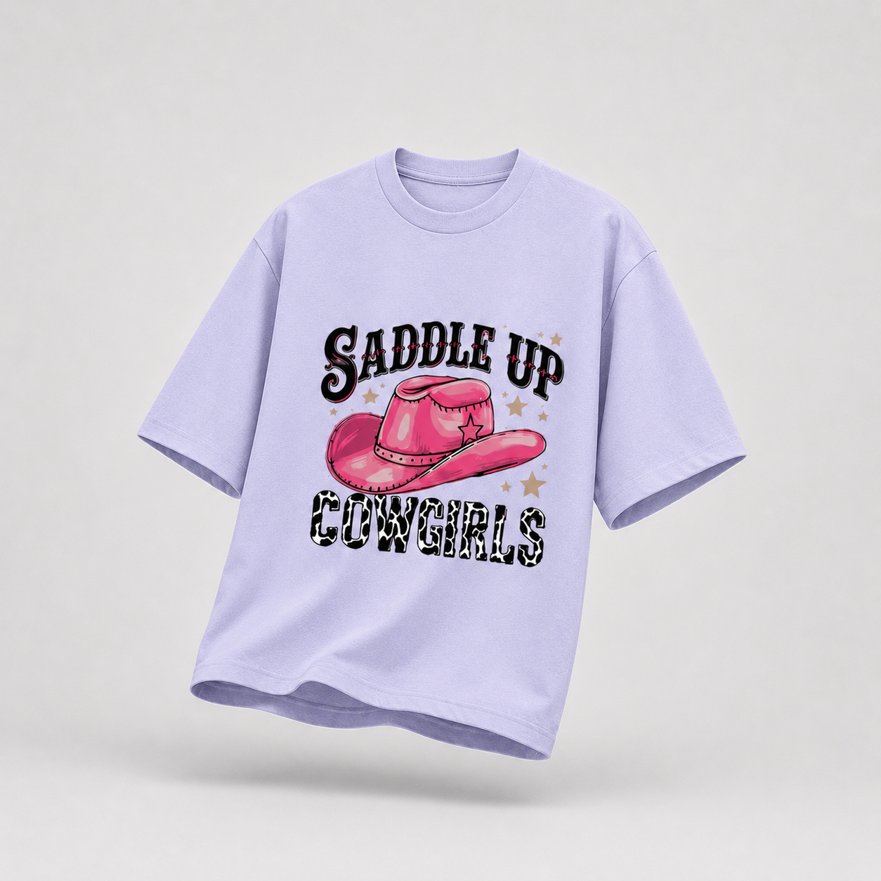 ZEVA Saddle Up Cowgirls Oversized Tee