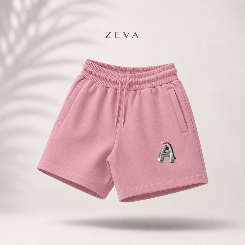 ZEVA Chrome Initial Terry Shorts