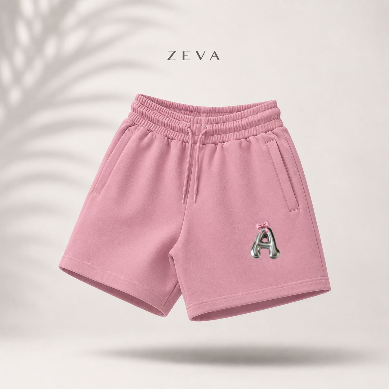 ZEVA Chrome Initial Terry Shorts