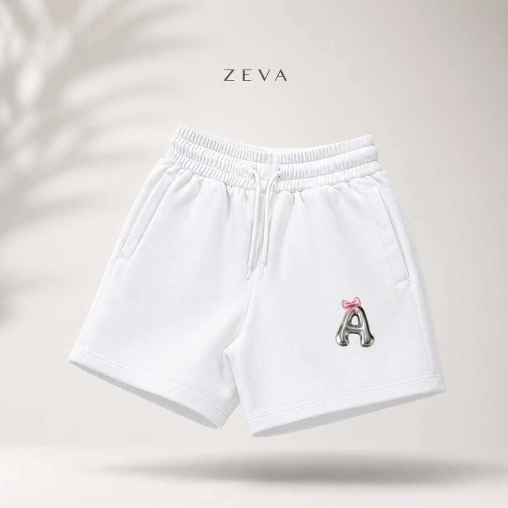 ZEVA Chrome Initial Terry Shorts